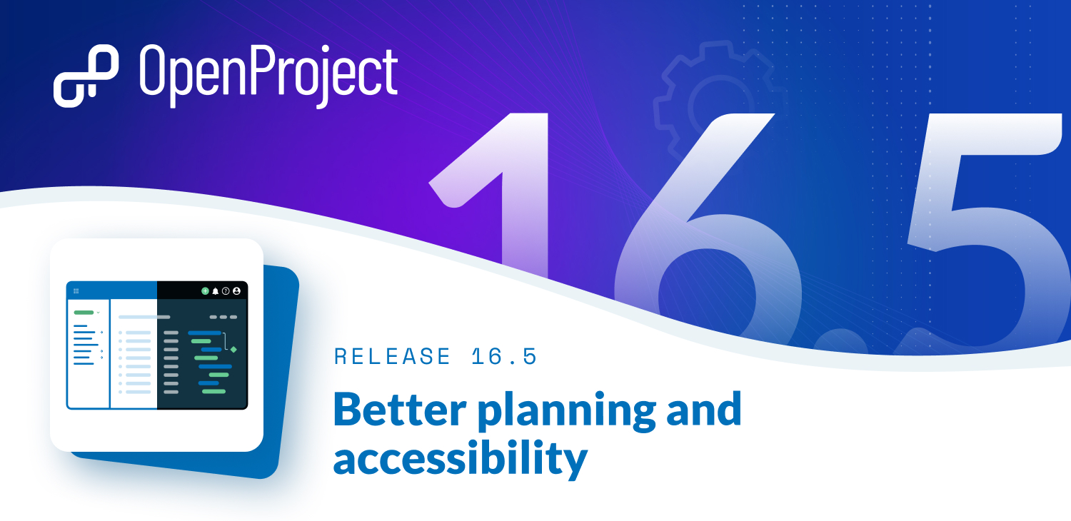 OpenProject version 16.5 OpenProject version 16.5