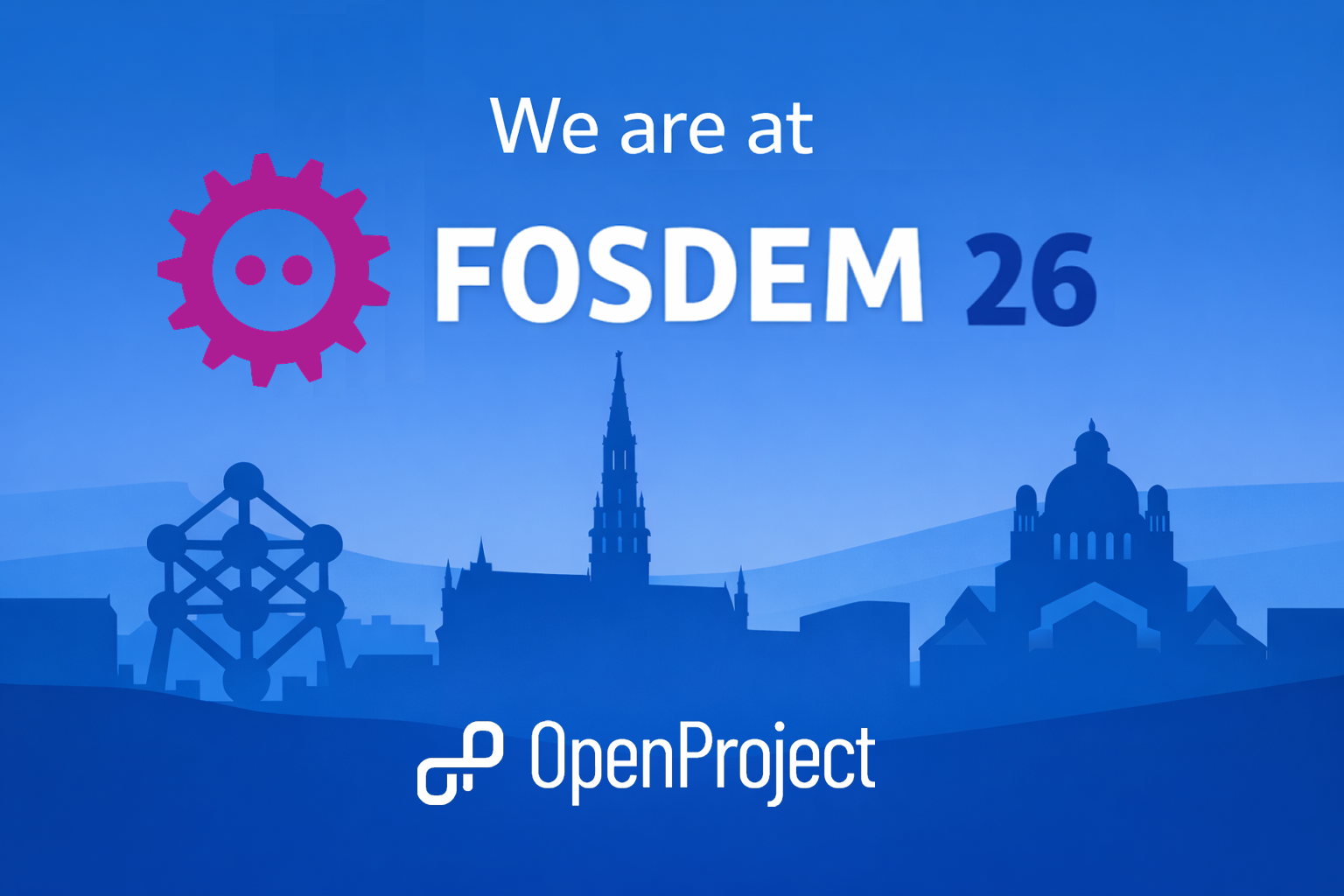 OpenProject at FOSDEM 2026 OpenProject at FOSDEM 2026