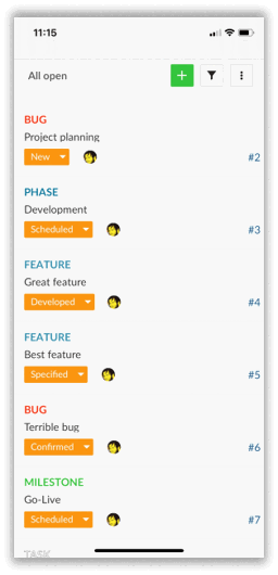 Improved mobile support