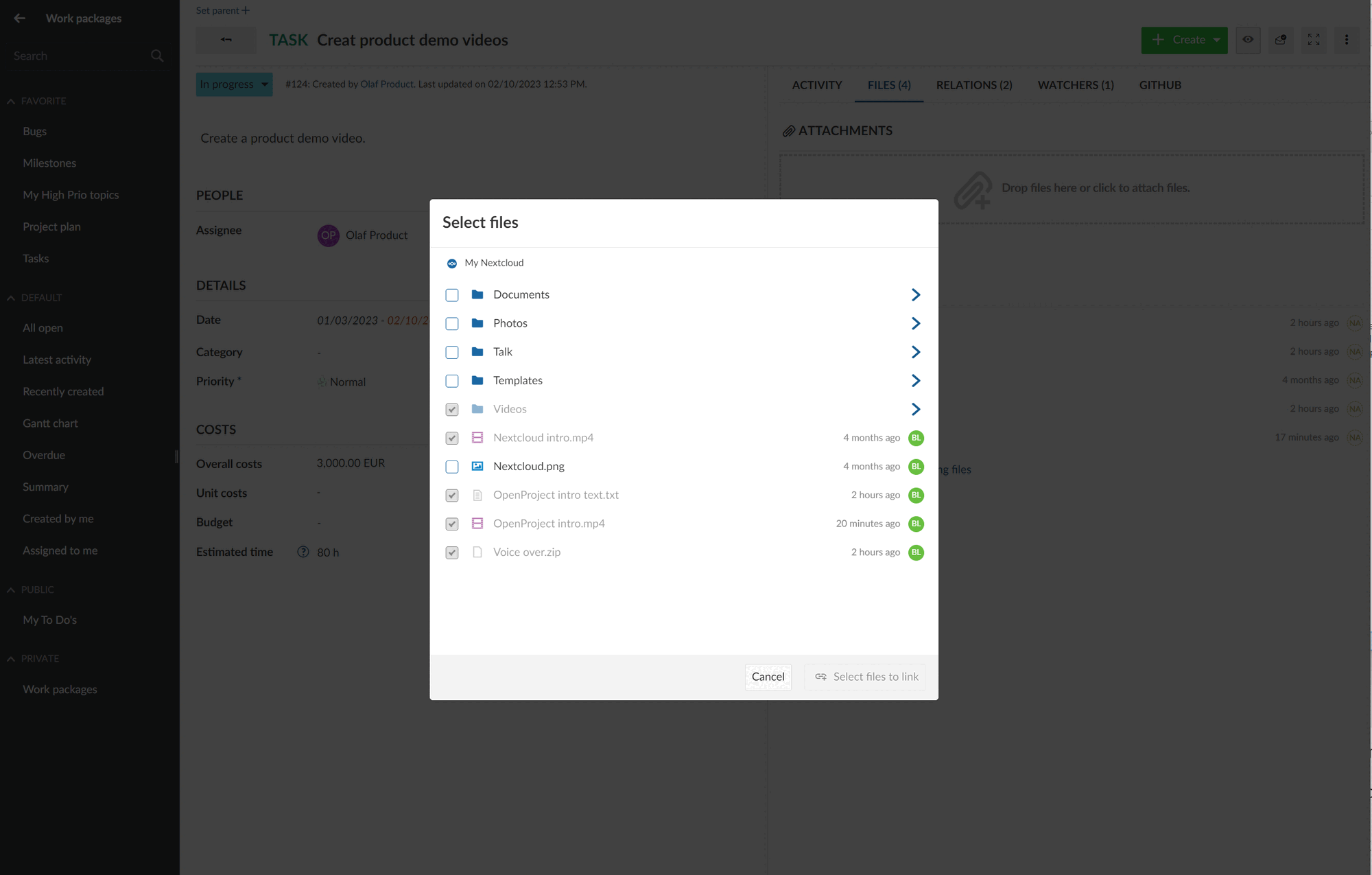 openproject-nextcloud-files-picker