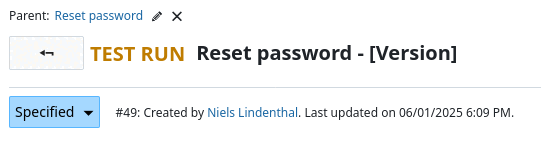Automatically generated subject after saving