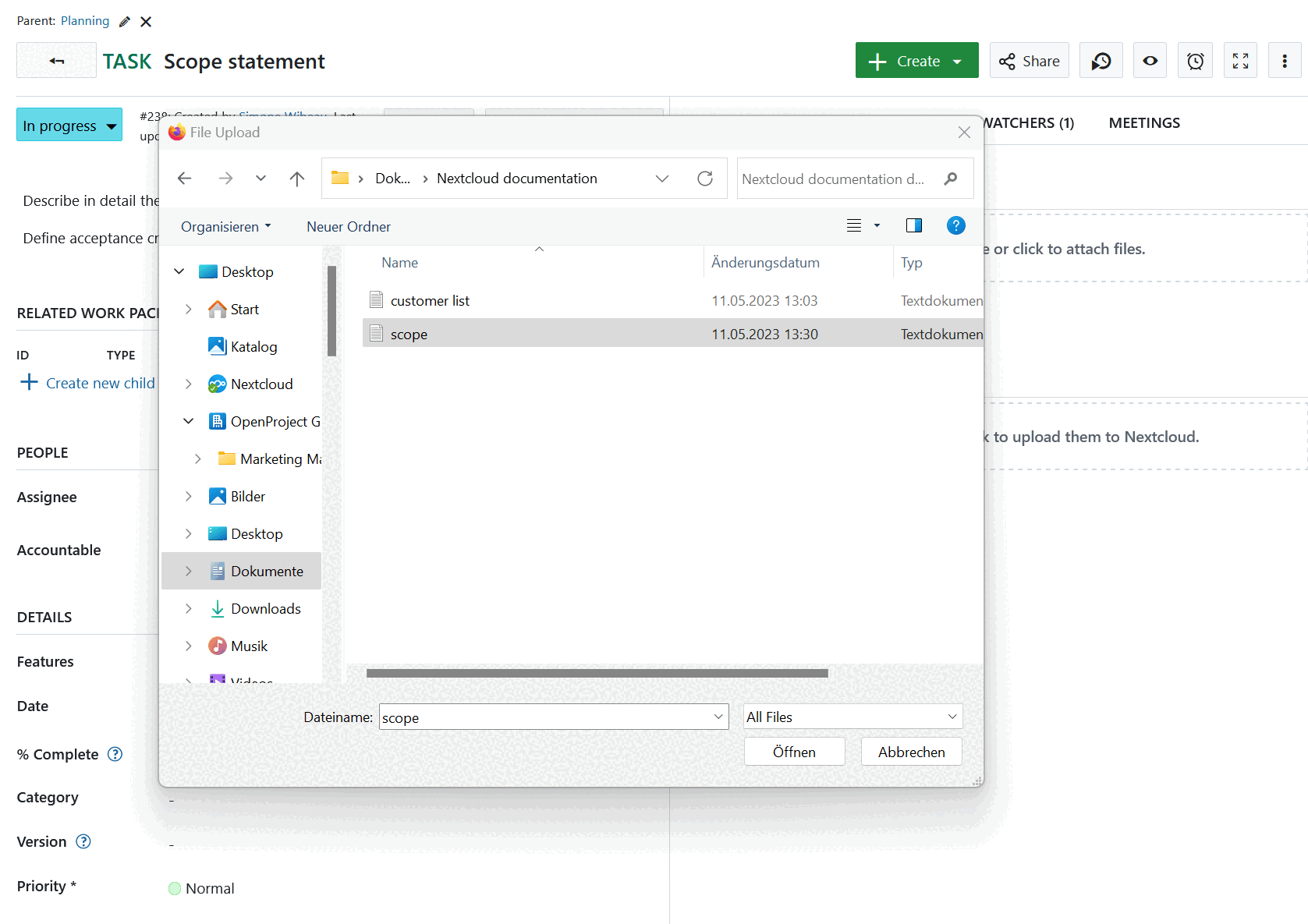 Escolha um ficheiro do seu computador