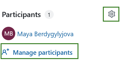 Añadir participantes a la reunión en OpenProject